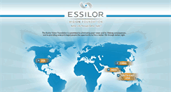 Desktop Screenshot of essilorvisionfoundation.org